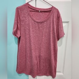 Women's Summer Top, Mauve Pink, Large